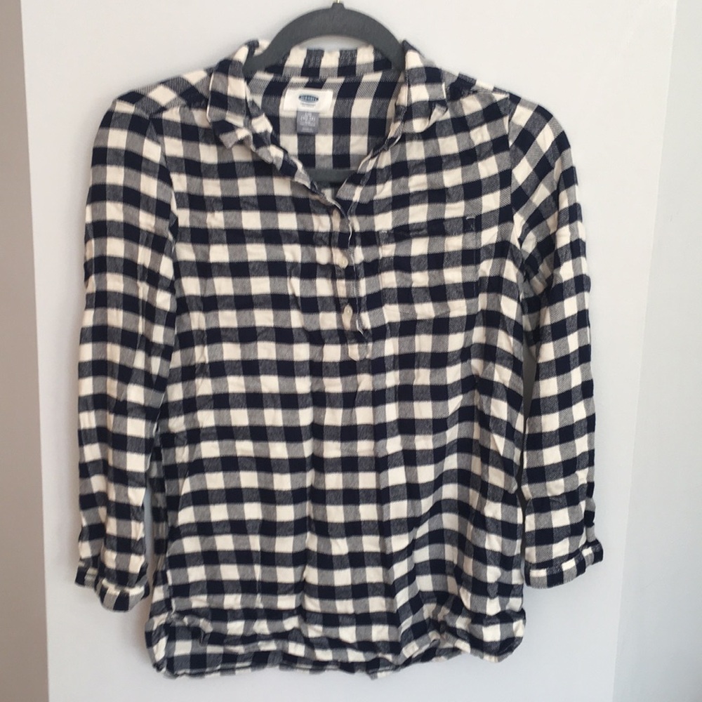 Girls Flannel Pullover